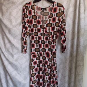 Retro AB Studio Wrap Dress M